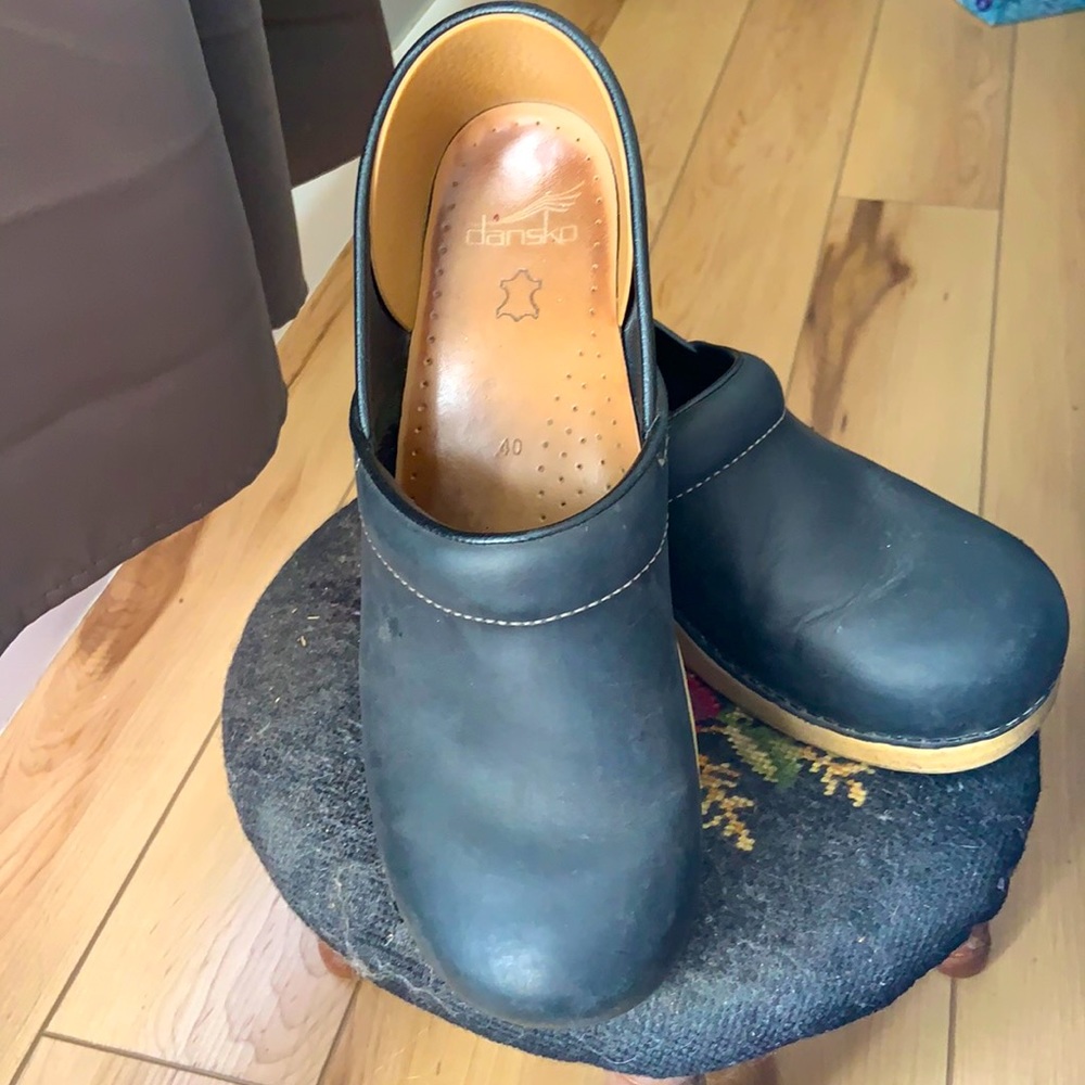 Dansko Professional Black/Natural Oiled EU 40